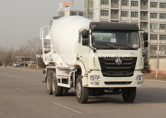 Camión Euro2 290HP 6X4 ZZ5255GJBM3846B1 de la bomba del mezclador concreto de SINOTRUK HOHAN