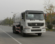 Camión de la succión de las aguas residuales de la bomba de vacío, camiones sépticos del vacío con estándar de emisión del euro 2