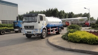 Camión del tanque de agua del camino que limpia con un chorro de agua SINOTRUK 10CBM, agua que acarrea los camiones