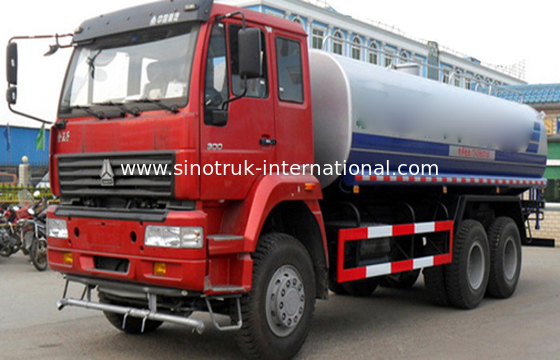Camión del tanque de agua de SINOTRUK 20 CBM para el paisaje