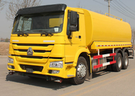 El camión del tanque anticorrosión interno de agua, transporte del agua acarrea 21-25CBM