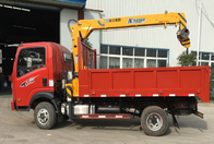 El camión de la ingeniería industrial montó la grúa móvil/el equipo de elevación montado camión