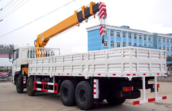 El alto rendimiento que se resumía el camión del auge montó altura de elevación de la grúa 6X4 290HP el 14.5m