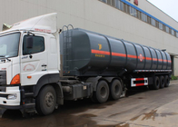 De SINOTRUK HOWO del aceite camión de remolque semi, camión del tanque diesel con el remolque
