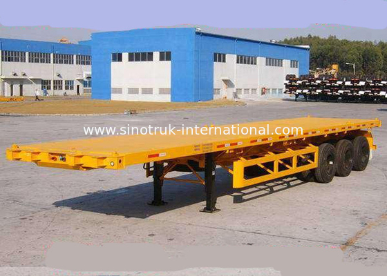 Remolques semi planos de SINOTRUK 30-60 toneladas