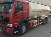 El camión 371HP 10 del cemento del bulto de SINOTRUK HOWO rueda LHD 30CBM ZZ1257S4641W