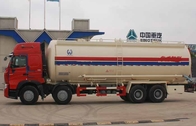 Alto remolque 371HP 8X4 LHD 36-45CBM del petrolero del camión del cemento del bulto de la seguridad