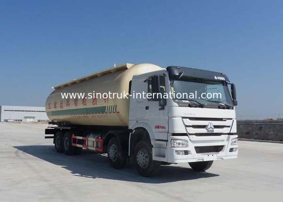 Camión 371HP 8X4 RHD 36-45CBM ZZ1317N4667W del cemento del bulto de SINOTRUK HOWO