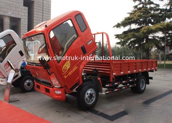 Tipo de impulsión de LHD 4X2 euro 2/del camión de la caja del cargo camión de poca potencia del cargo
