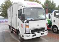 Camiones comerciales de poca potencia/entrega camión de la caja de 17 pies con el consumo de combustible bajo