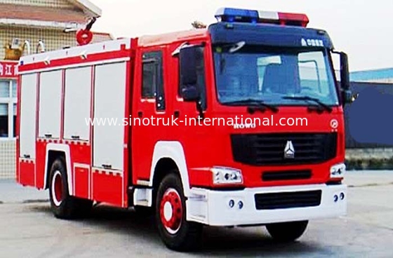 Vehículo de la oferta del fuego del polvo de mina/coches de bomberos modernos 15-20CBM LHD con el ISO
