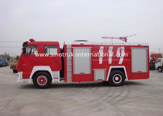 Vehículo de la oferta del fuego del polvo de mina/coches de bomberos modernos 15-20CBM LHD con el ISO