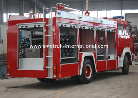 Vehículo de la oferta del fuego del polvo de mina/coches de bomberos modernos 15-20CBM LHD con el ISO