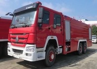 camión de escalera del coche de bomberos de petrolero de 6X4 LHD/de bomberos del cuerpo/coches de bomberos industriales