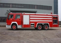 camión de la lucha contra el fuego de 20CBM LHD 6X4, camiones del rescate del fuego de la espuma de la emergencia