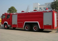 Ruedas del camión 20CBM 10 de la lucha contra el fuego de SINOTRUK HOWO, coches de bomberos del rescate