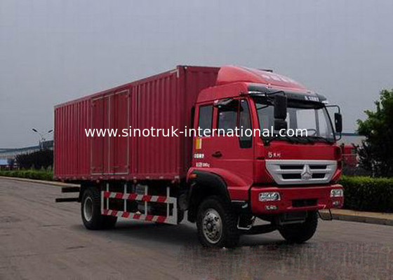 Camión ahorro de energía del cargo del transporte de las mercancías 16 toneladas de 4X2 LHD Euro2 290HP