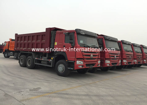 SINOTRUK HOWO que mina el camión volquete comercial 6X4 LHD 371HP 25-40 toneladas