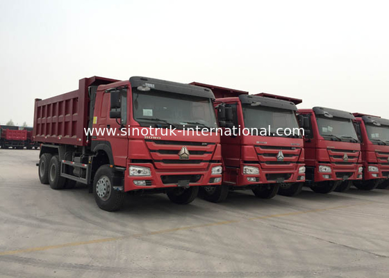 SINOTRUK HOWO que mina el camión volquete comercial 6X4 LHD 371HP 25-40 toneladas