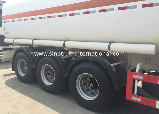 Semi camión de reparto de gasolina y aceite con 50000L - de los árboles del camión de remolque A7 3 el tanque 65000L
