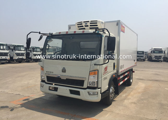 Euro 2 camión refrigerado 5 toneladas para las comidas congeladas que transportan grado de XL-300 -18