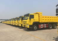 La descarga chino Howo del volquete acarrea 6X4 10-25 CBM para el transporte del material de construcción
