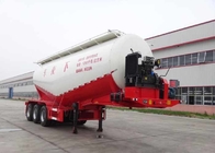 3 camión de remolque del tanque del cemento del bulto del árbol SINOTRUK con el motor de 55-65CBM Weichai