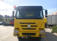 Camión volquete amarillo 371hp de Sinotruk Howo 6x4 de Lhd resistente