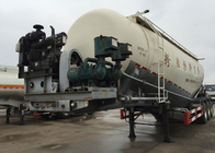 Aprobación del SGS del remolque del portador del tanque del cemento del bulto del camión de remolque de SINOTRUK 58000L semi