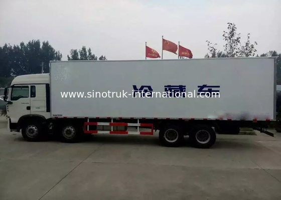 Camión refrigerado transporte refrigerado de poco ruido de la caja de las verduras del camión SINOTRUK