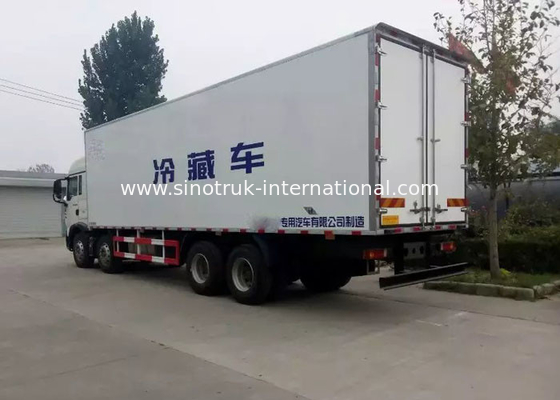 Camión refrigerado transporte refrigerado de poco ruido de la caja de las verduras del camión SINOTRUK