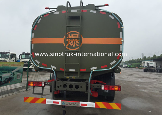 Ordenador del camión de petrolero del combustible de aceite de SINOTRUK 30CBM que reaprovisiona el buque de petróleo de combustible móvil de los camiones de combustible