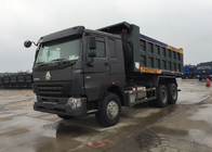 Camión volquete LHD de camión volquete pesado de 371HP 30 - 40 del volquete de las mercancías de la construcción del cargamento toneladas