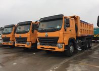 30 - 40 toneladas de camión volquete LHD 371HP 6X4 de SINOTRUK para el material de construcción cargado