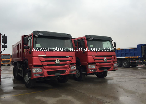 Elevación delantera del motor 336HP HYVA del euro 2 del camión volquete del volquete de LHD 6X4 SINOTRUK HOWO