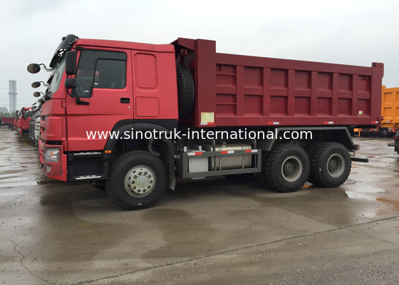 Elevación delantera del motor 336HP HYVA del euro 2 del camión volquete del volquete de LHD 6X4 SINOTRUK HOWO
