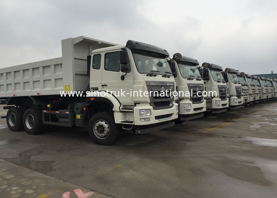 ZZ3255N3646B1 336HP LHD 10 rueda estándar del euro 2 del camión volquete de Sinotruk Howo