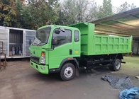 Acero de alta resistencia verde de Tipper Dump Truck Howo 116hp