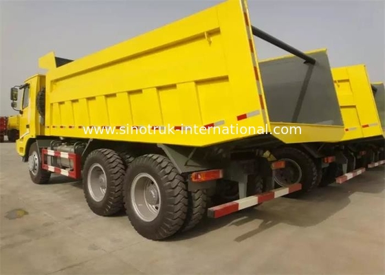 70 toneladas de HOWO de la explotación minera del volquete del camión volquete 6X4 371HP de cuerpo de acero de alta resistencia del cargo