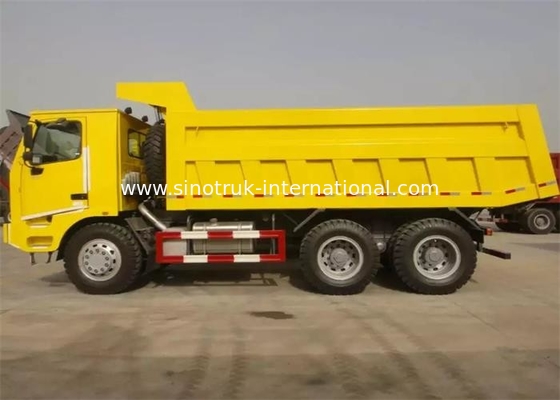 70 toneladas de HOWO de la explotación minera del volquete del camión volquete 6X4 371HP de cuerpo de acero de alta resistencia del cargo
