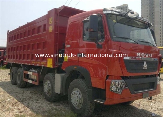 El motor alemán 12 del hombre del camión volquete de SINOTRUK HOWO T7H rueda 360HP LHD para el área minera