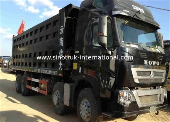 El motor alemán 12 del hombre del camión volquete de SINOTRUK HOWO T7H rueda 360HP LHD para el área minera