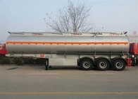 CIMC tri del árbol del combustible de petrolero del camión remolque semi 50 - 80 toneladas para el aceite que lleva