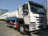 Capacidad grande blanca del camión del tanque de agua de SINITRUK 6x4 LHD 371HP 18CBM