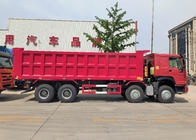 Explotación minera del × 4 de Sinotruk Howo Tipper Dump Truck 12Wheels 400Hp 8