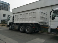 Blanco LHD 10Wheels de SINOTRUK HOWO Tipper Dump Truck 6×4 400HP 20CBM