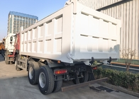 Sinotruk Howo camión de descarga con tirador 400hp 6 × 4 20CBM cilindro hidráulico de elevación frontal