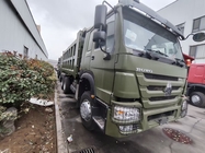 SINOTRUK HOWO 400HP Green Tipper Dump Truck RHD 6×4 12 ruedas Alta potencia