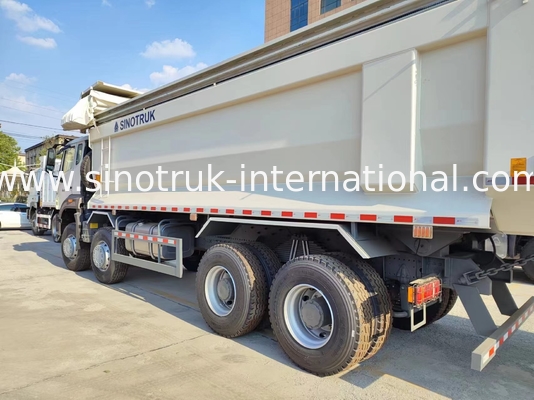 Sinotruk Hohan Nuevo camión N7 6 × 4 10 ruedas 380hp RHD U Tipo de lonas automáticas
