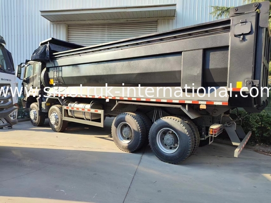 RHD 8×4 12 ruedas HOWO camión de retroceso 380HP